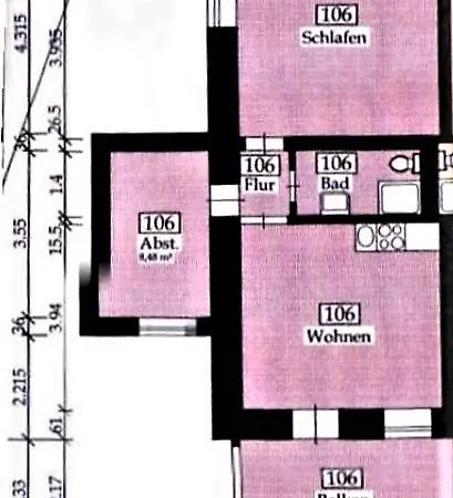 Apartmán Fuerstenhof - 106 Sassnitz